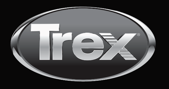 Trex logo with black background.