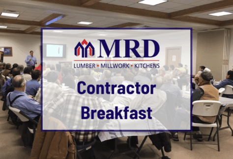MRD Lumber. Contractor Breakfast.
